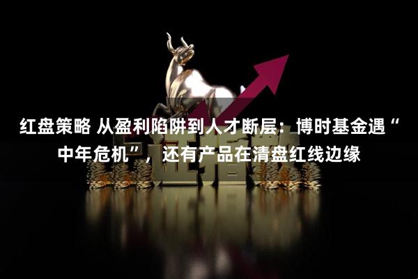 红盘策略 从盈利陷阱到人才断层：博时基金遇“中年危机”，还有产品在清盘红线边缘